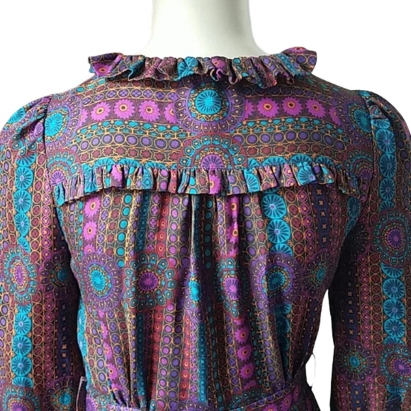 Marc By Marc Jacobs Silk Ruffle Peasant Dress (2) - Picture 5 of 8